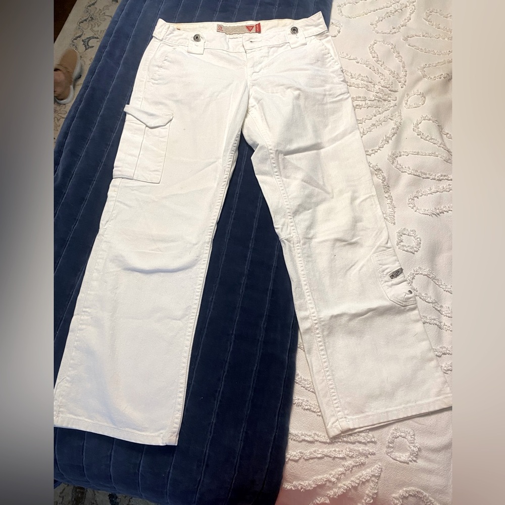 Vintage Guess Capri Cargo Jeans